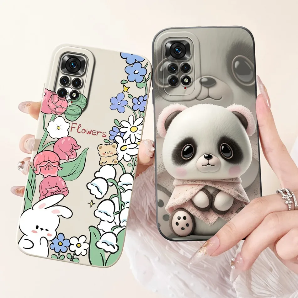 

For Xiaomi Redmi Note 11 11s Note11 Pro 4G 5G Shockproof Phone Case For Redmi Note11s 11 S 11Pro New Design Soft Silicone Cases