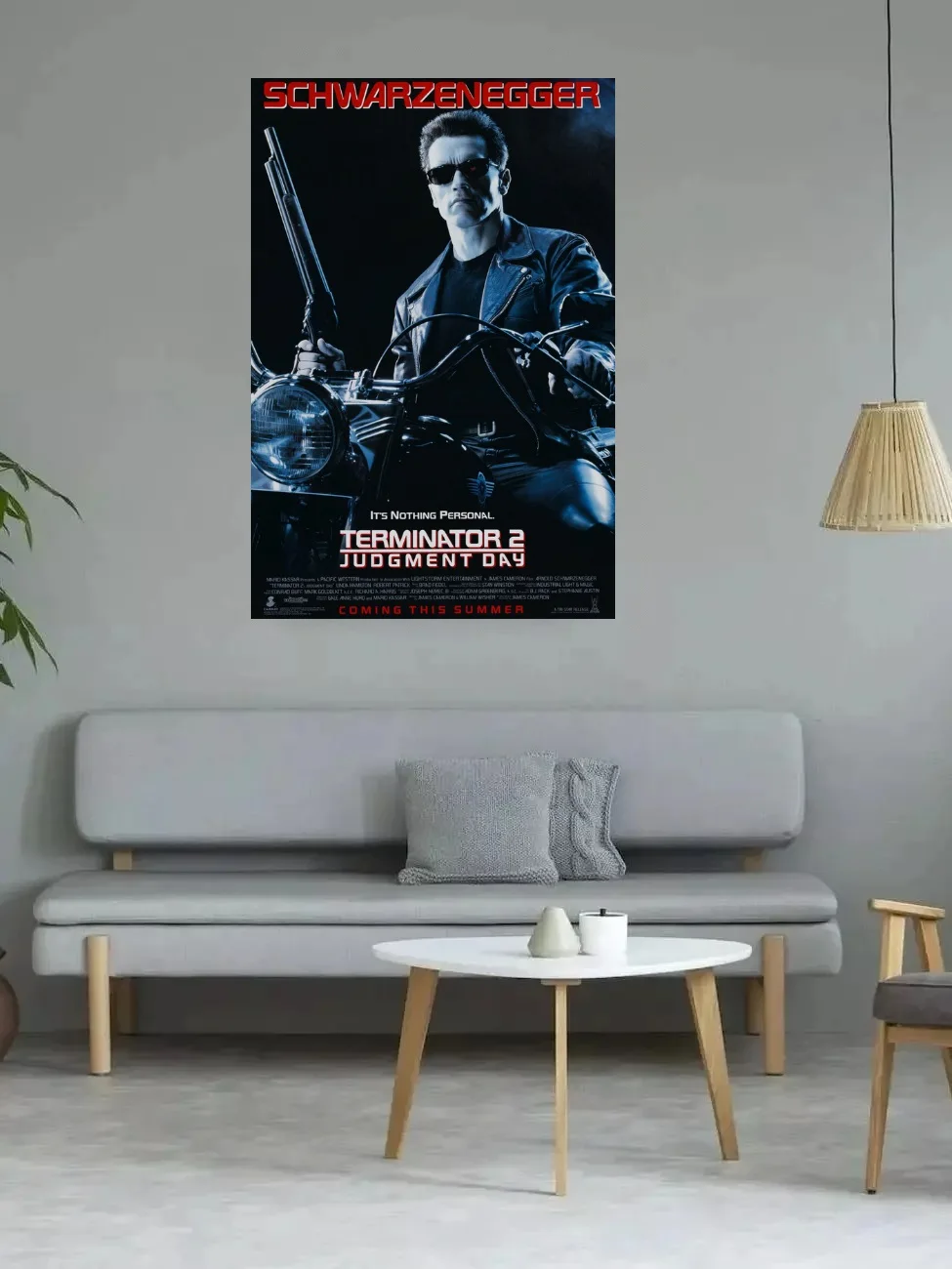 Terminator 2 Movie, Art Picture Print Silk Poster,Home Wall Decor