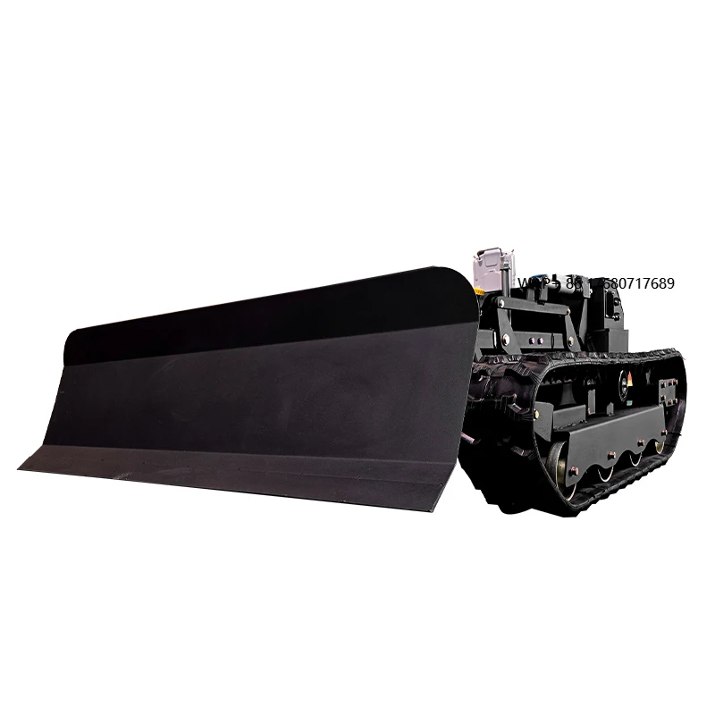 MDE 608-90A Multi-Functional Small Remote-Controlled Lawn Mower DIY Industrial Grade Snow Pushing Shovel