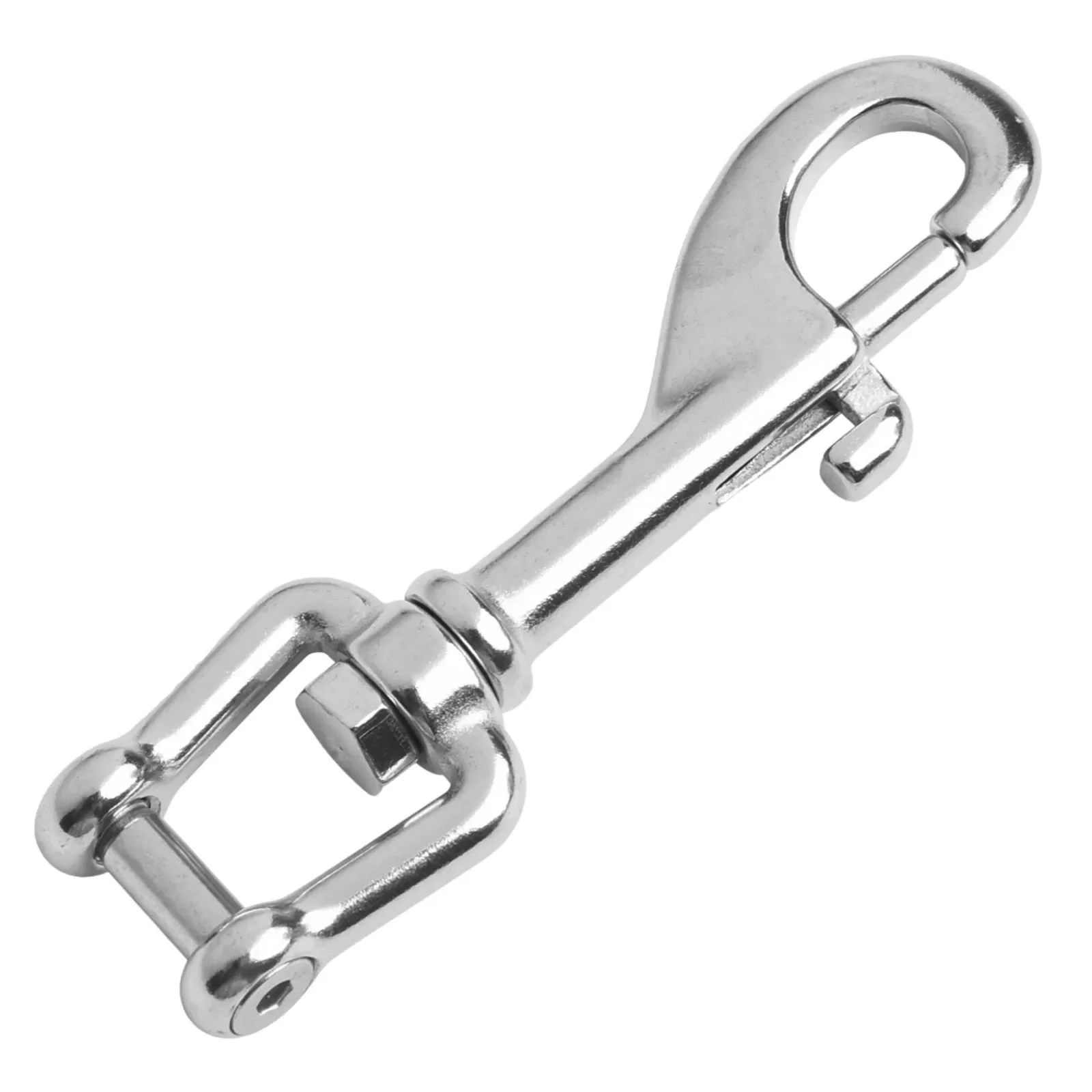 For BCD For Safety Belt D-ring Heavy Duty Shackle Boating 316 Stainless Steel Easy To Install Long Service Life