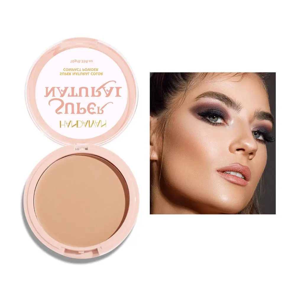 Color Correcting Oil Control Pressed Powder Matte Foundation Smooth Lasting Makeup Powder Mineral Compact Long Silk Soft Se X8p8