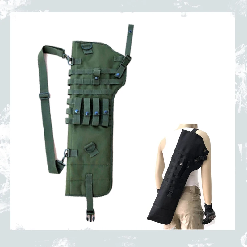 

Outdoor Fishing Oxford Shoulder Bag Tactical Military Gun Paintball Airsoft Gun Carry Molle Pouch Army Shooting Accessories