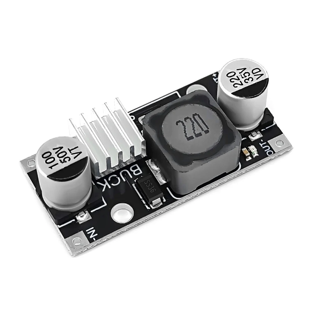 ตัวแปลงบั๊กแบบปรับได้ DC-DC DC6-40V เป็น3.3V 5V 9V 12V 24V 3A สเต็ปดาลงโมดูลแหล่งจ่ายไฟที่เสถียร