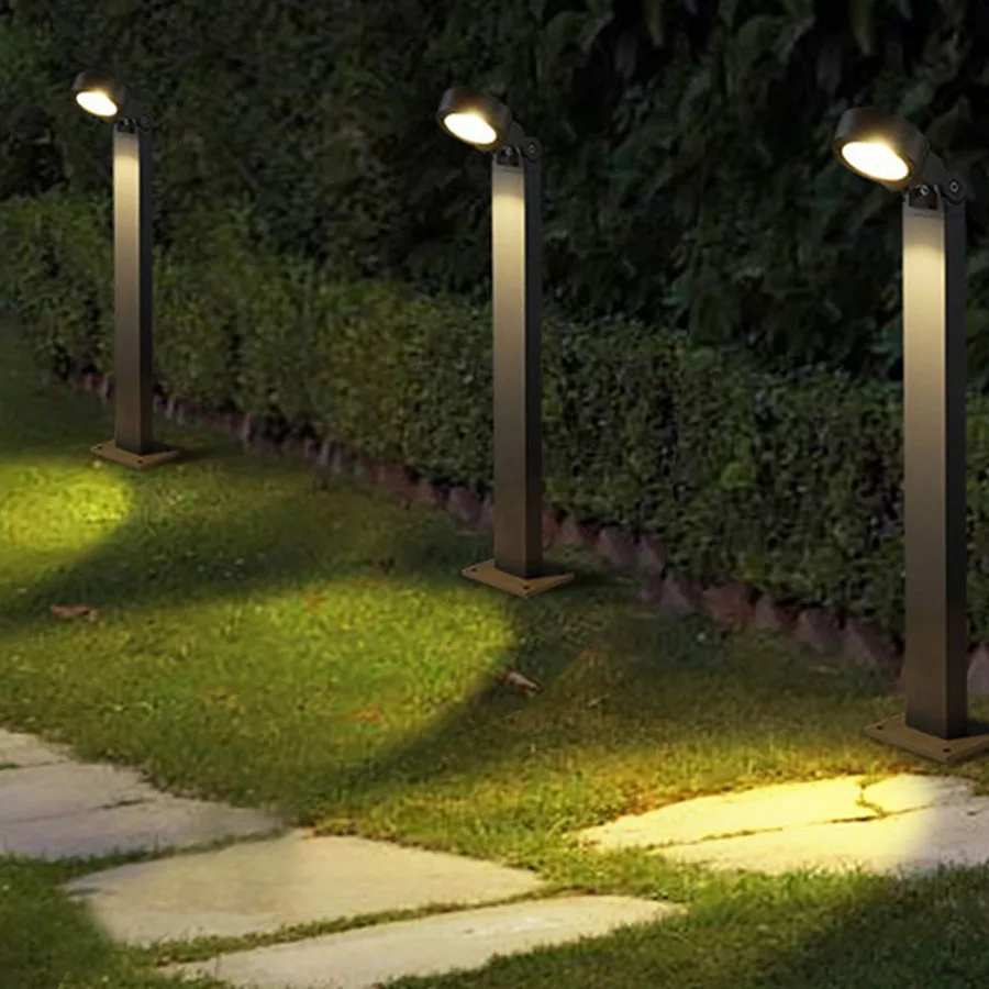 

10W Outdoor Landscape Path Light Lawn Light IP54 Waterproof COB LED Spotlight Lamp AC85-265V Garden Street Bollards Light