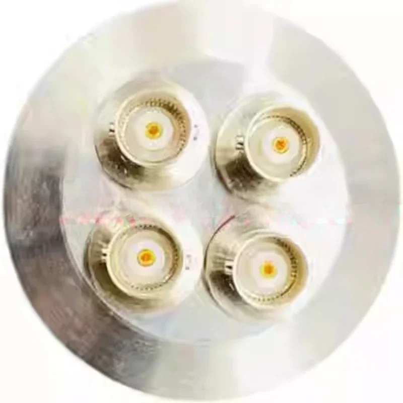 

High vacuum RF coaxial BNC connector KF flange stainless steel