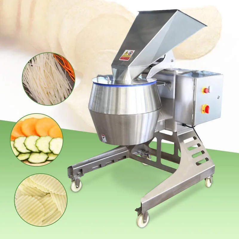 Commercial Centrifugal Tornado Potato Cutting Machine For French Fries Curly Chips Vegetable Strip Slicer Stainless Steel