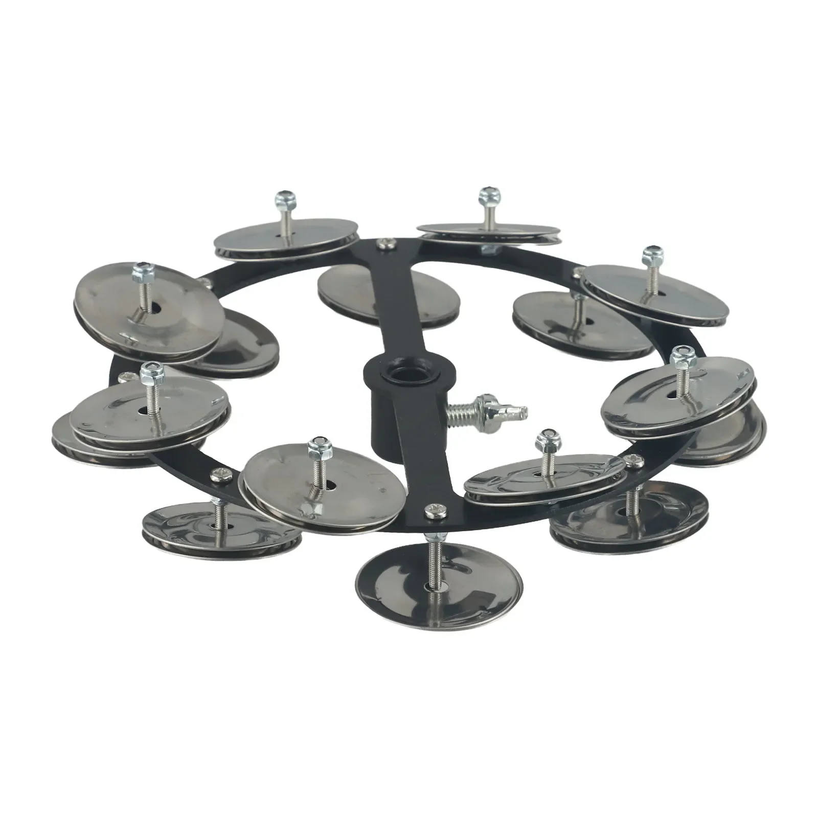 Tools Hi Hat Tambourine Entertainment Portable Precision Professional Steel Versatile Adjustment Bells Cymbals