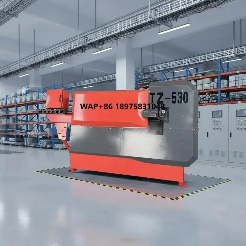 new automatic numerical control steel bar straightening and bending machine 35.5kW motor PLC control high carbon steel Hebei