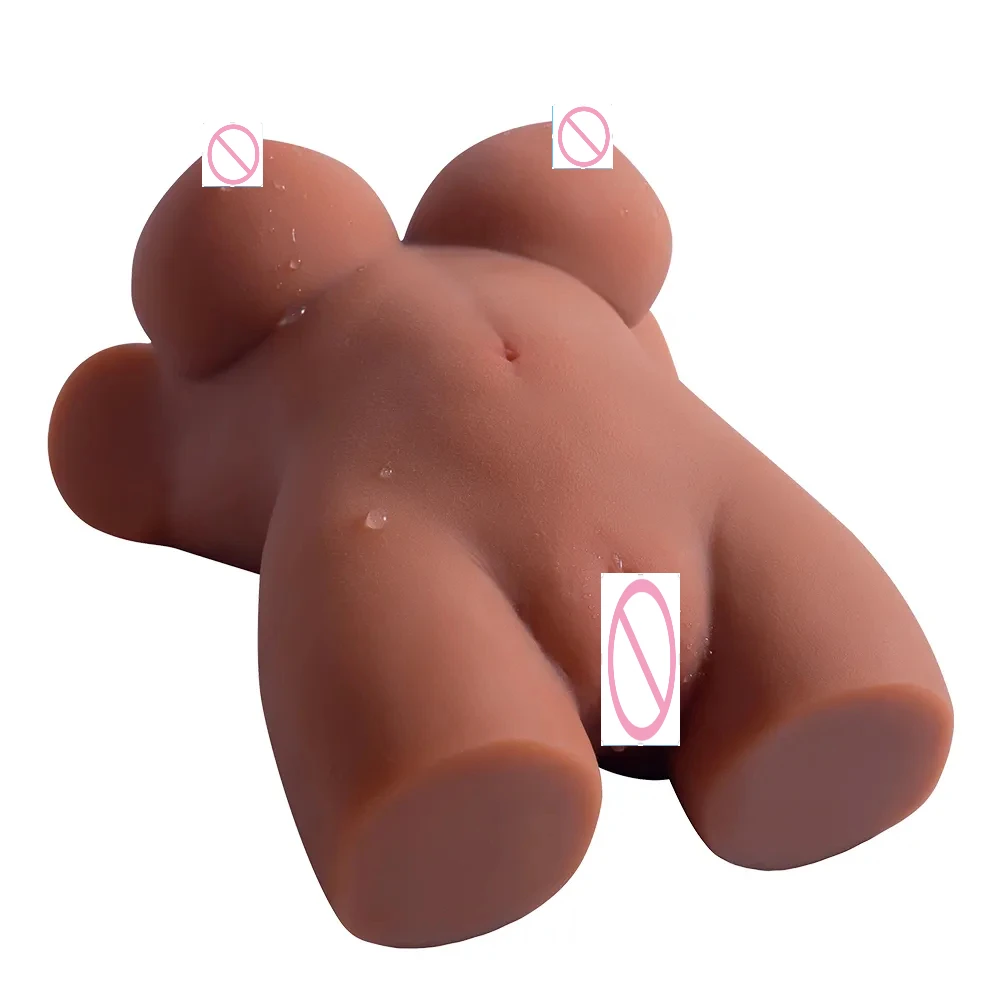 Airplane cup male half-body real man inverted model 1 to 1 real vagina doll physical sex toy masturbator