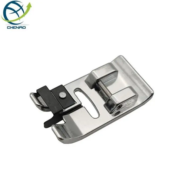 Fits For Singer/Brother Household Sewing Machine Presser Foot 7mm With Baffle Splicing Presser Foot #P60709