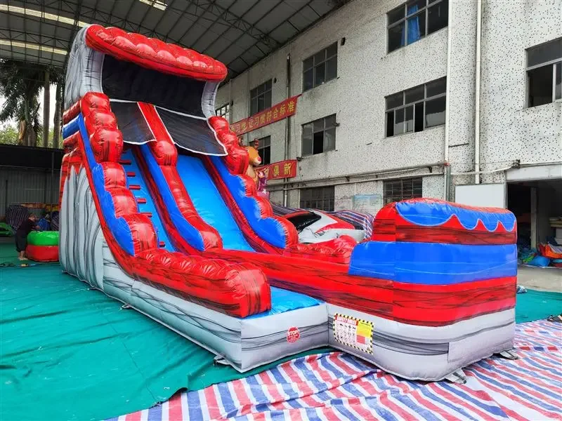 Commercial Inflatable Water Slide Emergency Escape Slide Jumping Castle for Kids Giant Inflatable Slide
