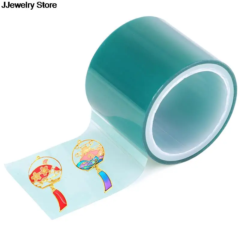 1 Roll Seamless Paper Tapes Craft Open Bezel Setting Helper Jewelry Pendant Making Tool Metal Hollow Frame Expoy UV Resin Mold