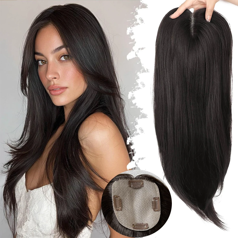 topper-per-capelli-100-umani-da-donna-densita-150-base-in-seta-10-12-cm-leggero-con-clip-per-capelli-diradati