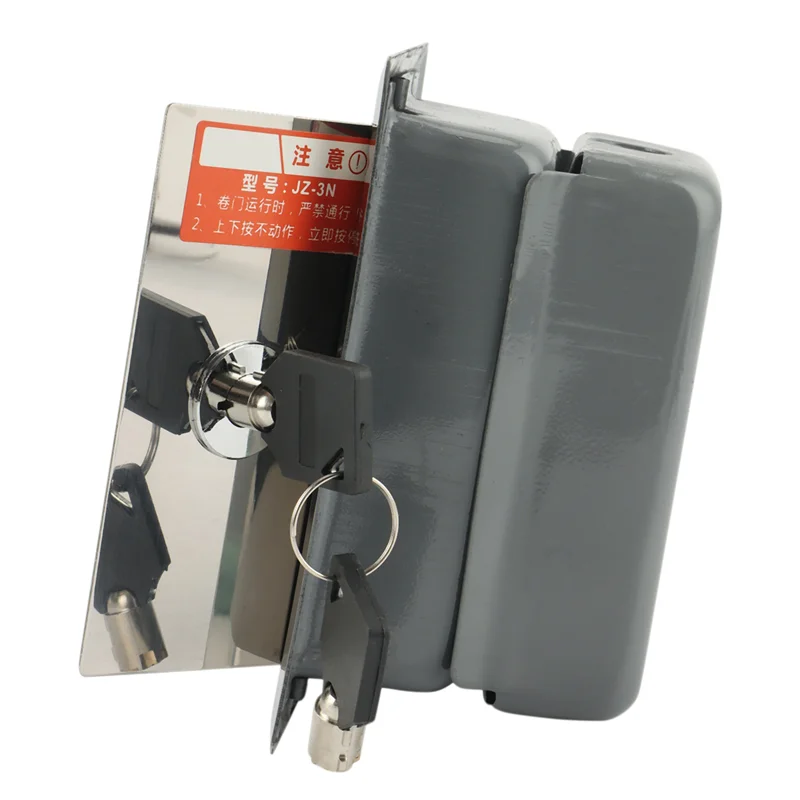 

【NEW LISTING】2X Garage Door Opener, Electric Door Roll Switch Lock Box, Surface Mounted Concealed Button Switch B