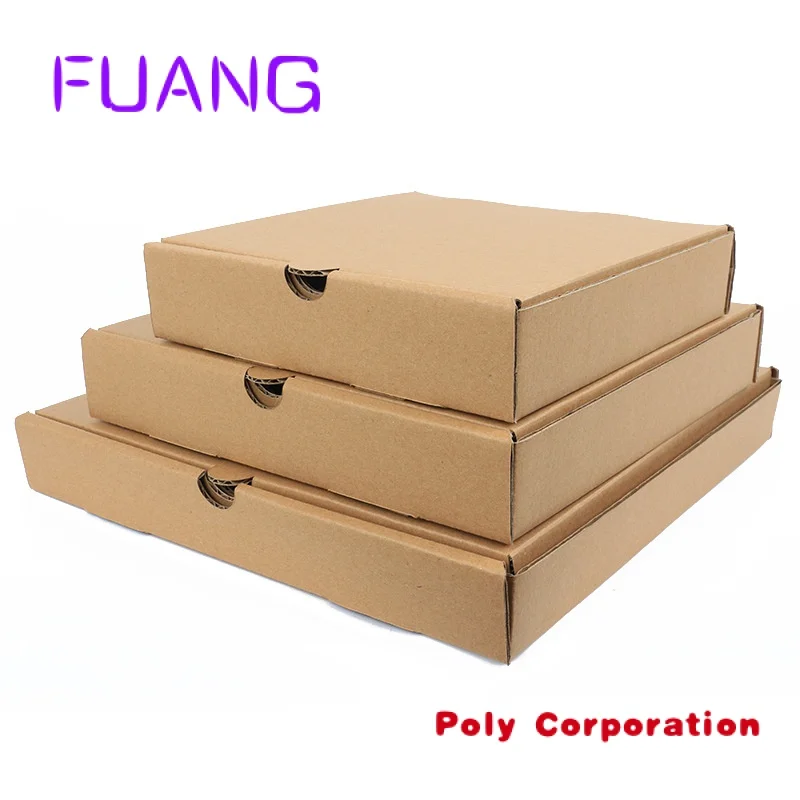 Custom  Wholesale 6 7 9 10 12 13 14 1 corrugated box pizza box folding box food packaging