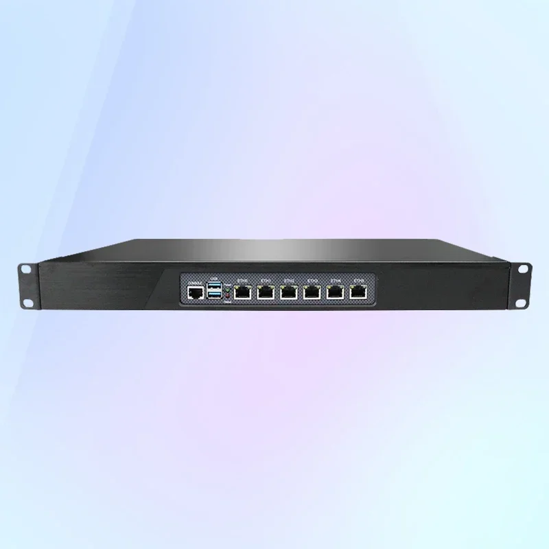 U N5105 Network Security Rack-Mounted 6X2.5Gbe Commercial Home Gateway Expandable Wifi 4G Firewall Router