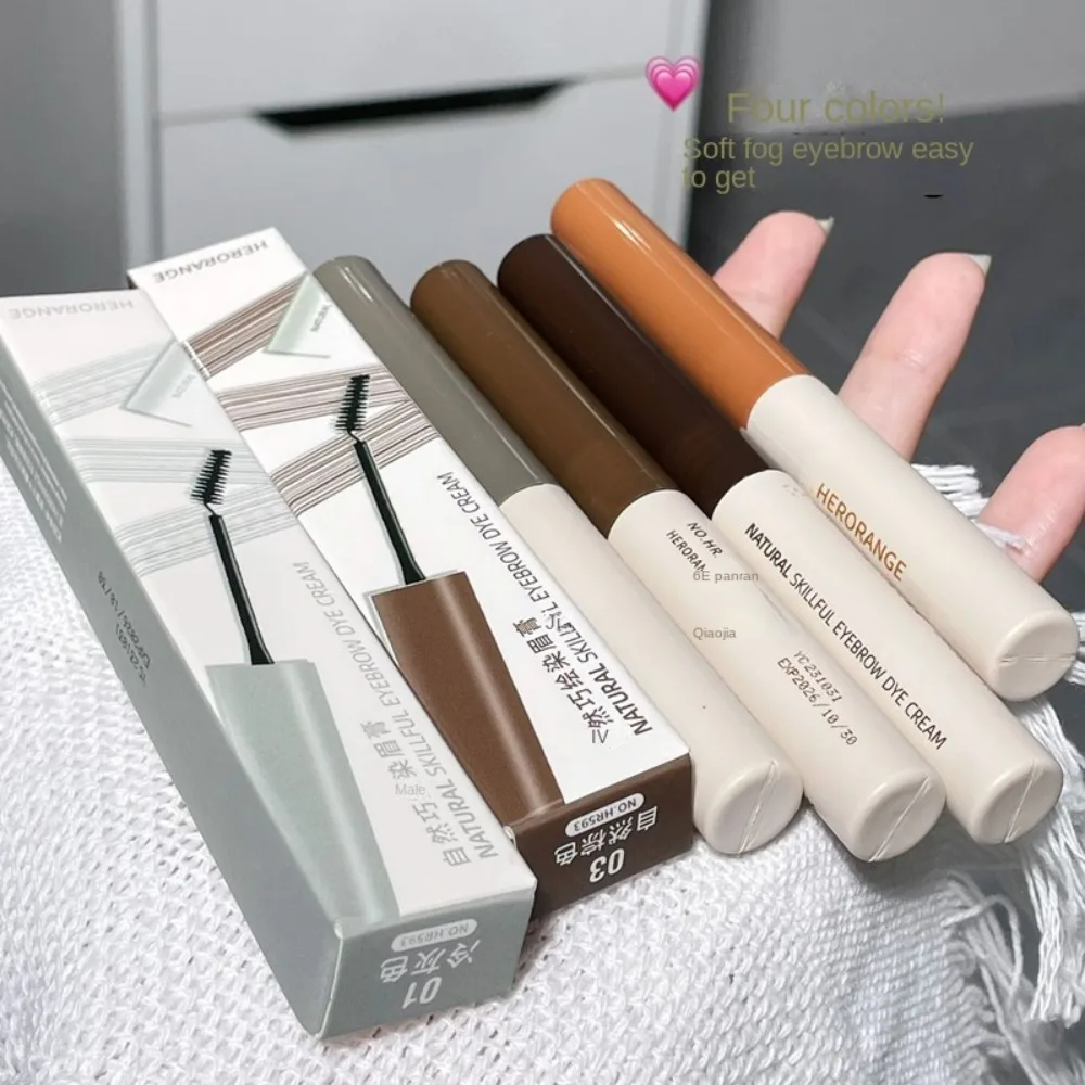 Waterdichte Kleurstof Wenkbrauwcrème Wenkbrauw Tattoo Pen Bruine Natuurlijke Wenkbrauwversterker Ultrafijn Sneldrogend Wenkbrauwpotlood Vrouwen Make-Up