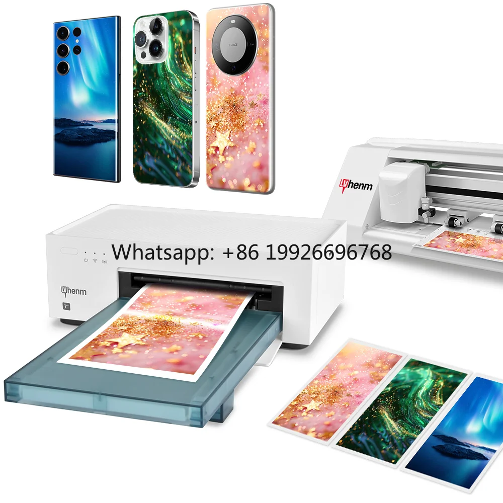 DIY Print Mobile Back Skin Back Film Photo Printer for Screen Protector Film Cutting
