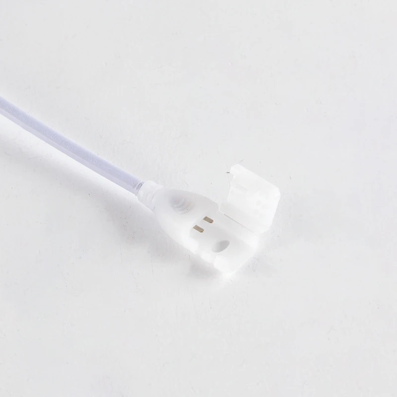 1PC 25m 220V Waterproof Light With Plug COB LED Strip Plug Accessories High Voltage Light Bar Connector