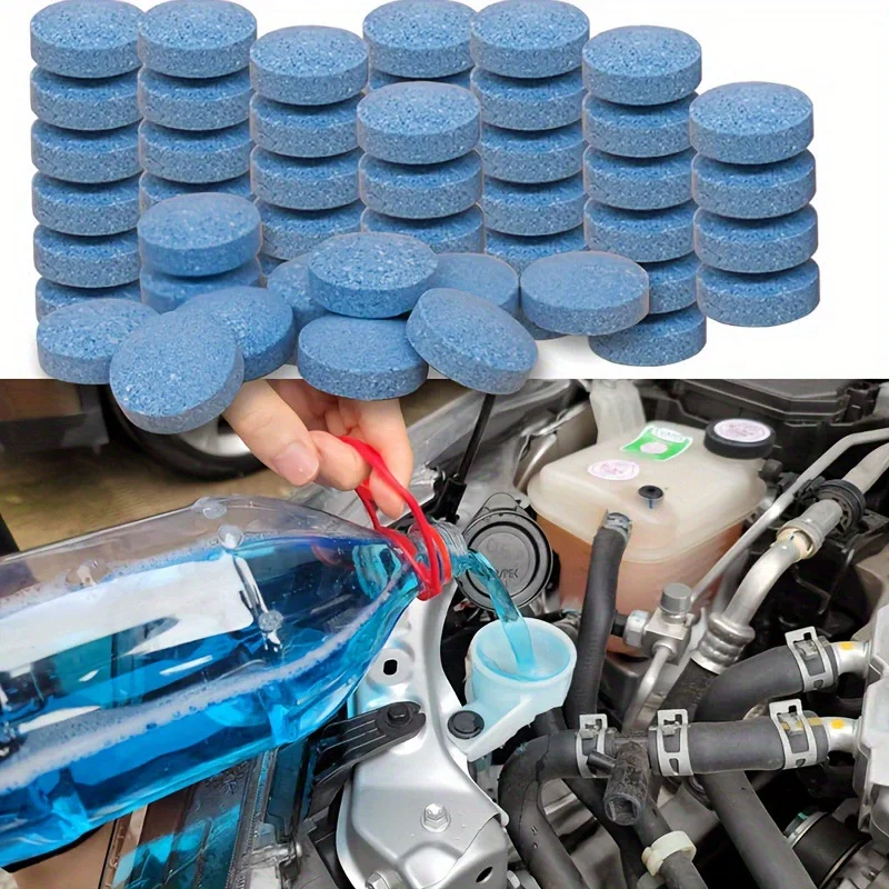 

Car Glass Water Effervescent Film Wiper Solid Concentrate Four Seasons Universal Strong Anti-freeze Wiper Essence Zero Shellac