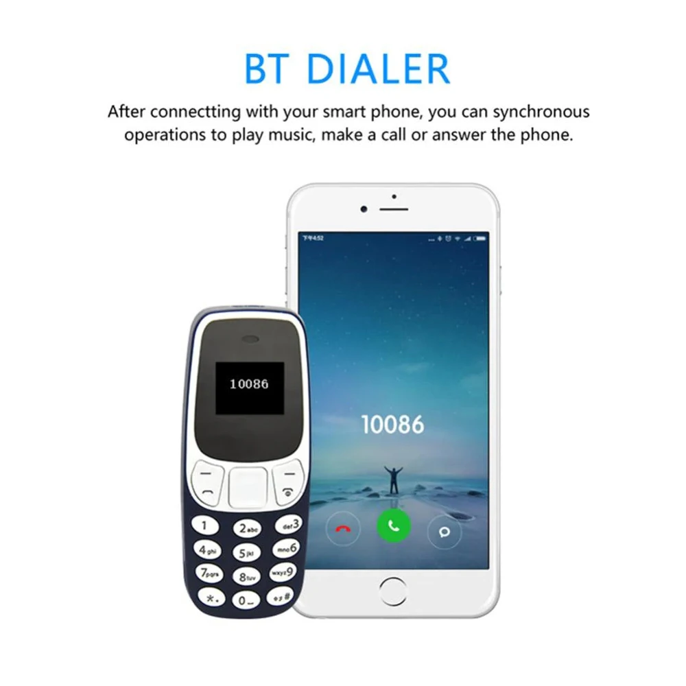 Portable Dual Sim Cards Voice Changer MP3/4 Player Mini-Bluetooth Mobile Phone Featuring With Voice Changer Standalone Phone