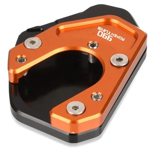 Imagen 2 del producto Para KTM 990 Adventure R S 2006 2007 2008 2009 2010 2011 2012 soporte lateral ampliador soporte de pie extensión placa Base