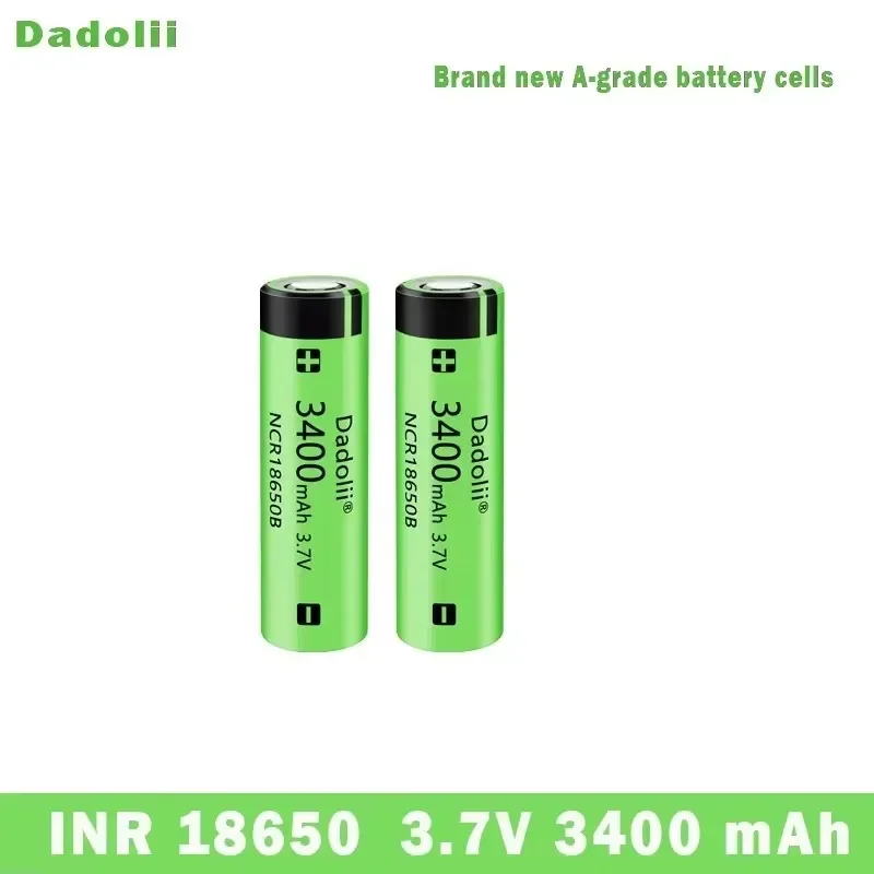 

New 1-40ps high-quality 3.7v 3400mAh 18650 lithium-ion rechargeable battery, suitable for flashlights with a capacity of 3400mAh