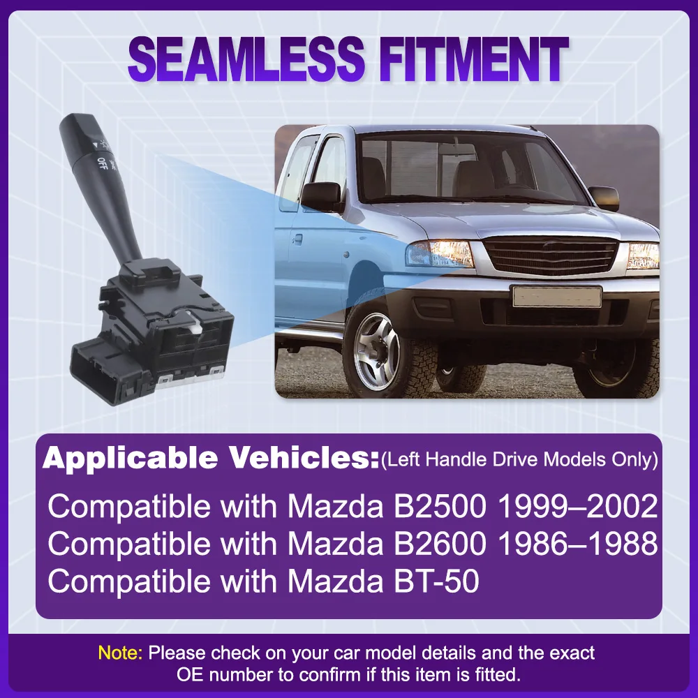 

14 Pins Car Indicator Headlight Turn Signal Switch For Mazda B2500 B2600 BT-50 LHD UJ06-66-122, UJ0666122