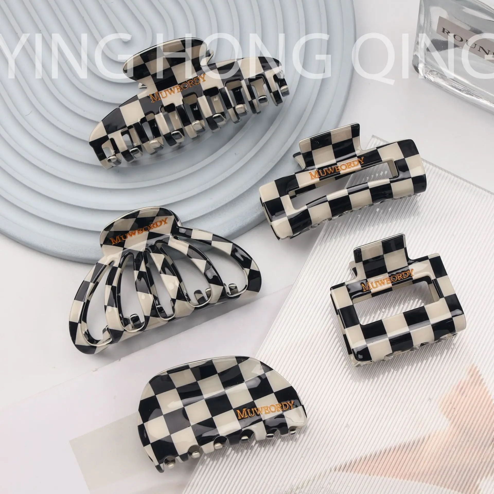 Seasonal Clearance While Supplies Last First Come First Served Classic Style Acetate Hair Claw Clip Hair Accessories for Women