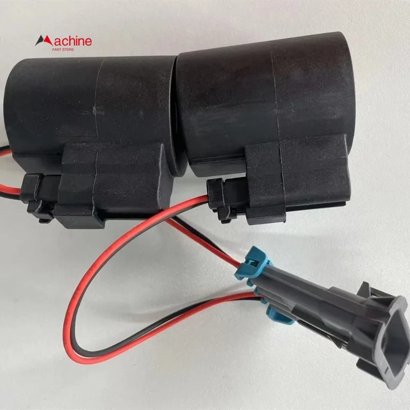 Solenoid Coil Kit 87456900 190443A1 134126 For Case Loader Backhoe Excavator 570L 580L 580M 585G