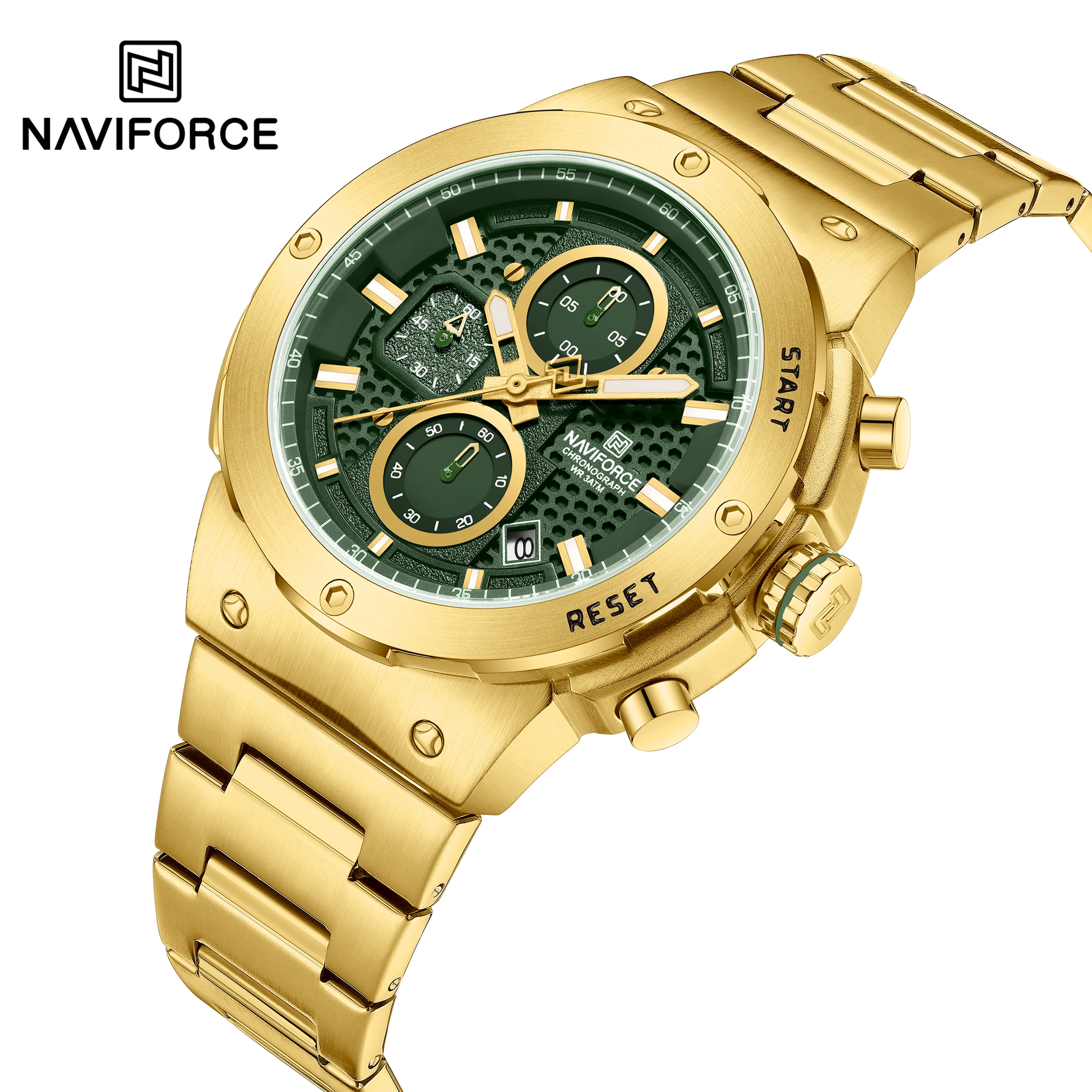 Rotatable Bezel Men's Quartz Watch