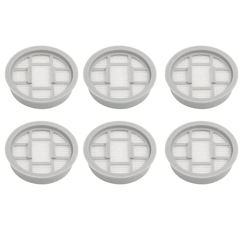 6PCS Replacement Filter Suitable for Deerma VC20 VC21 Handheld Vacuum Cleaner Accessories Filter HEPA Haipa