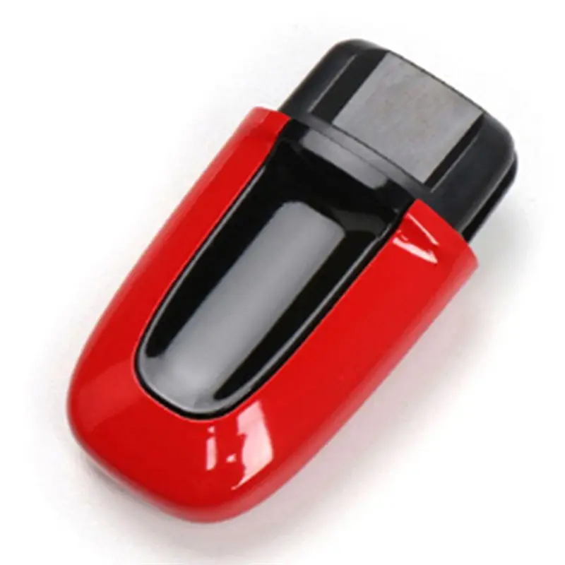 Car One-Click Ignition Trim For Boxster Cayman 911 Cayenne Macan 2013-2023 Startup Key Red-X67A