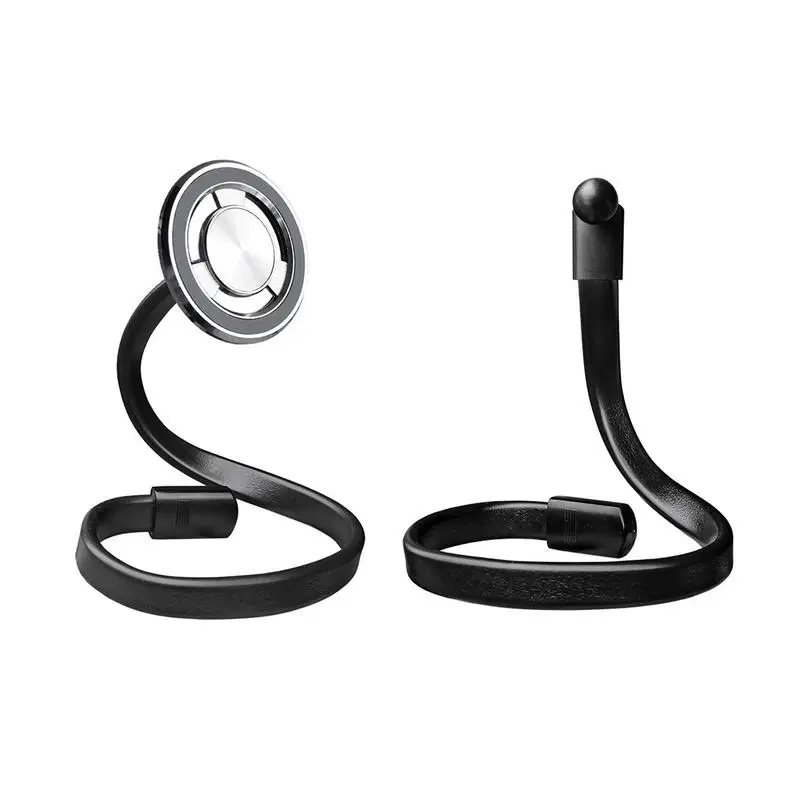 

Stroller Cell Phone Mount Magnetic Suction Flexible Gooseneck Phone Stand Phone Accessories For Stroller Treadmill Spin Bike