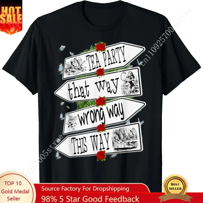 

Alice in Wonderland-Men Women Kids T Shirt T-Shirt