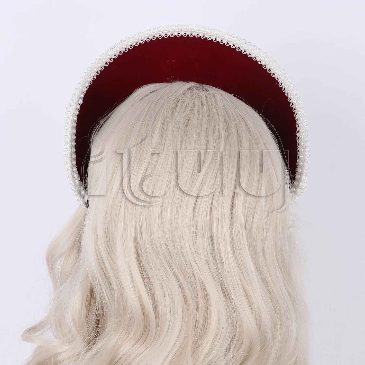 Lolita Baroco Crown Hair Accessories Court Style Retro Tradescantia Sillamontana Crown Headpiece Halloween Christmas Headwear