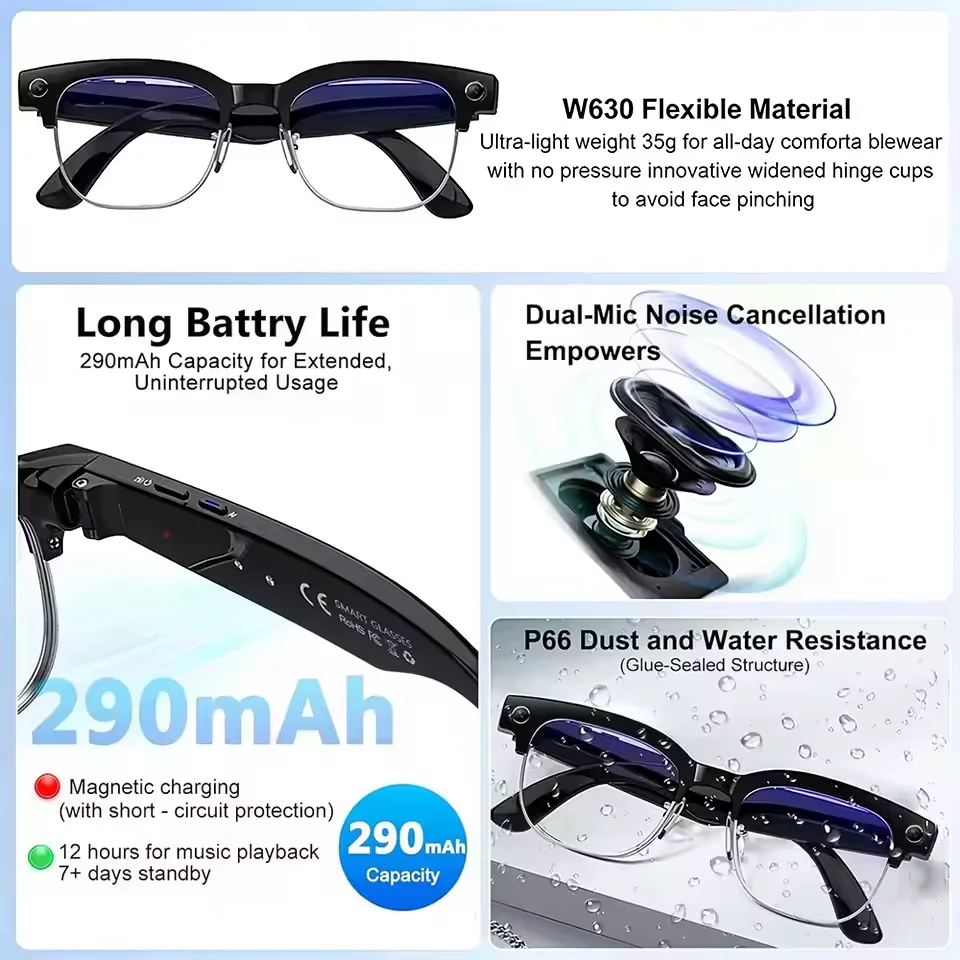 Gafas Inteligentes con Cámara  - Smart Glasses Lens reseña y precio