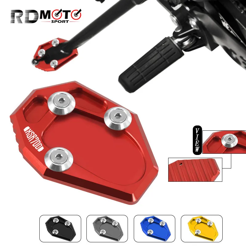 

Motorcycle CNC Kickstand Side Stand Extension Pad Enlarger Support Plate For YAMAHA XSR700 2014-2020 2021 2022 xsr 700