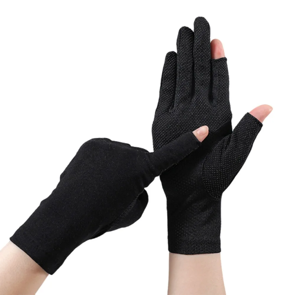 

Summer Sunscreen Gloves UV Protection Breathable Sun Protection Gloves Anti-slip Elastic Cycling Driving Gloves Women Girls