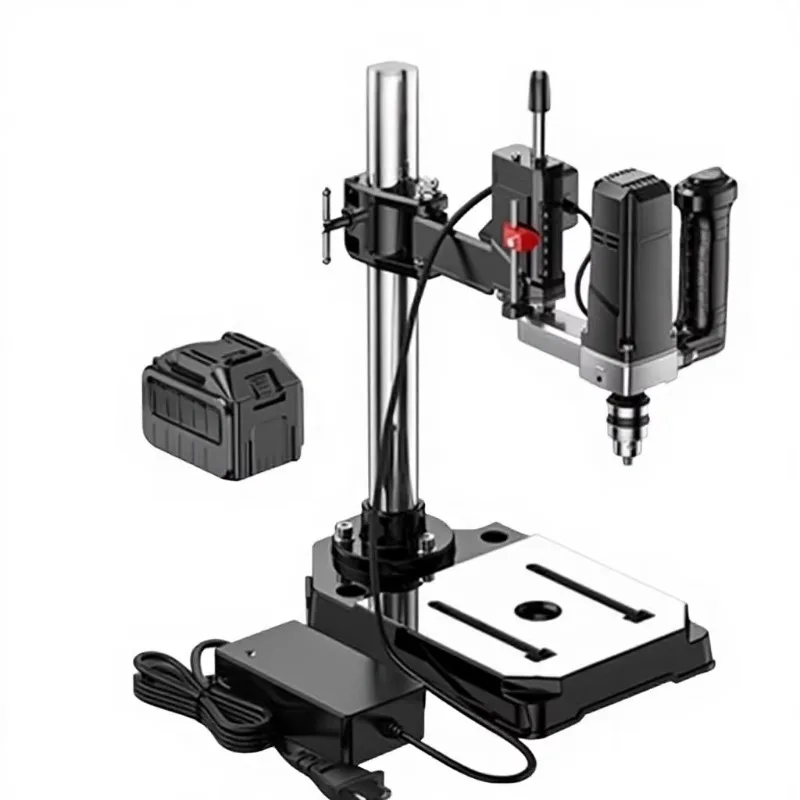 Electric Tapping Machine High Power Multifunctional Small Drilling Unit with Reverse Tap Cordless Lithium Battery
