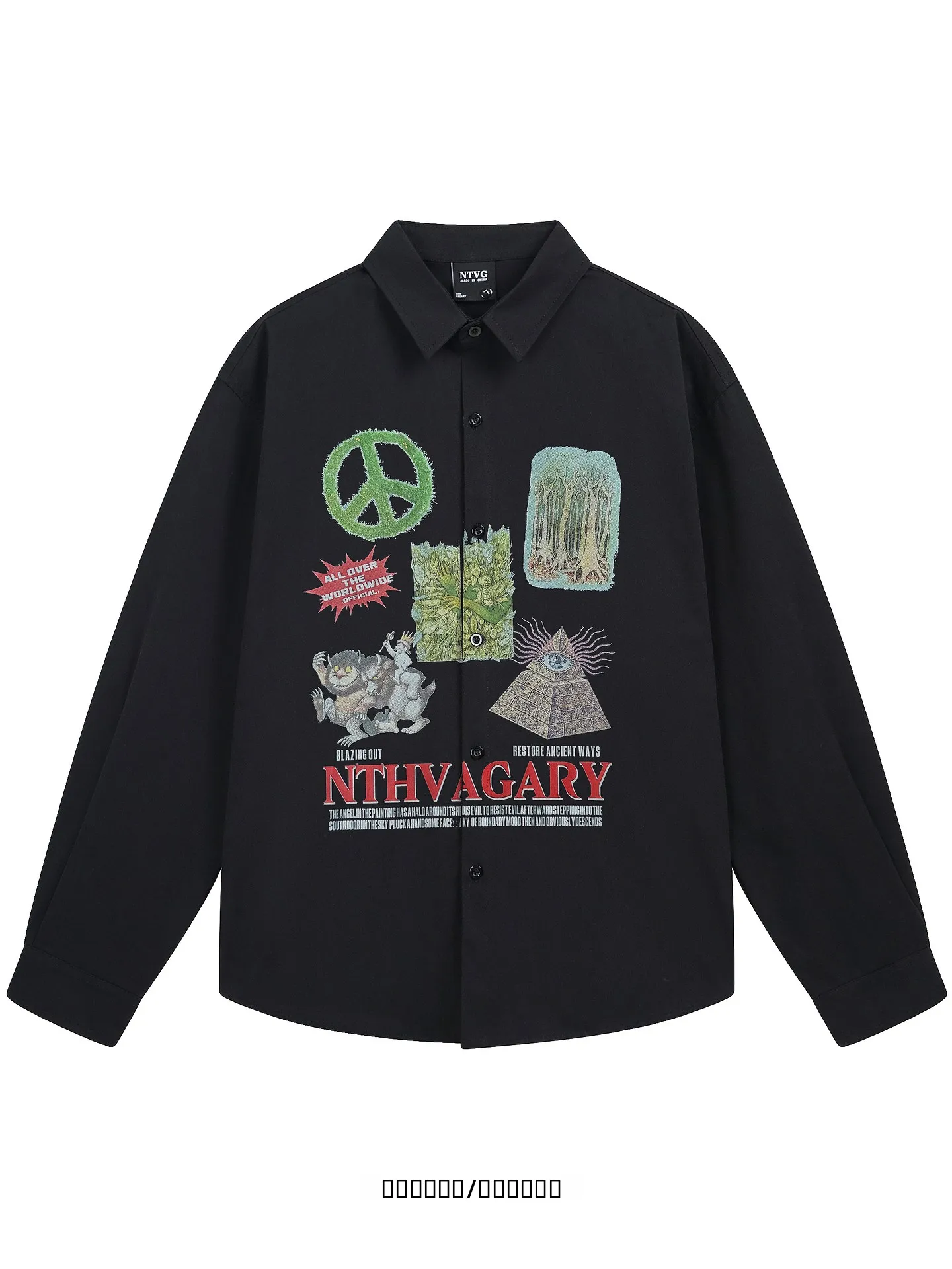 

Loose Fit Long Sve T-irt from Casual Versatile round Ne Cartoon Print Comfortable Breathable ex Sweatirt