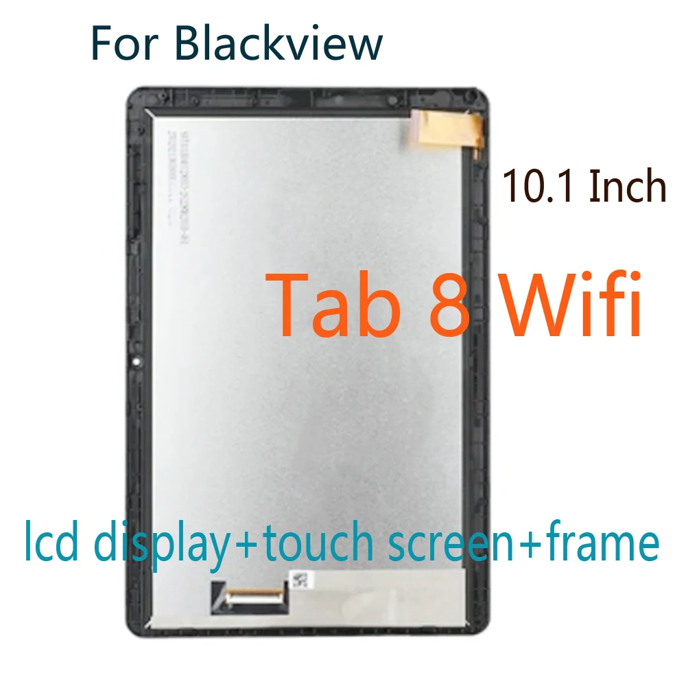 AAA+ 10.1 Inch for Blackview Tab 8 Wifi LCD Display Touch Screen Assembly With Frame Replacement
