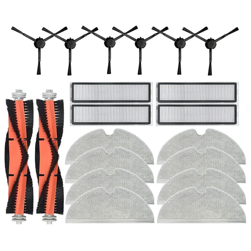 The New For Bot D9 MAX Accessories Robot Vacuum Cleaner L10 Pro Hepa Filter Main Brush Mop Cloth Replacement Accessories