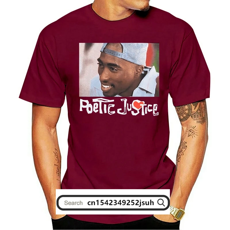 

Tupdac 2pdac Poetic Justice T-Shirt Tupdac Black Tee Exclusive Rare Rapper