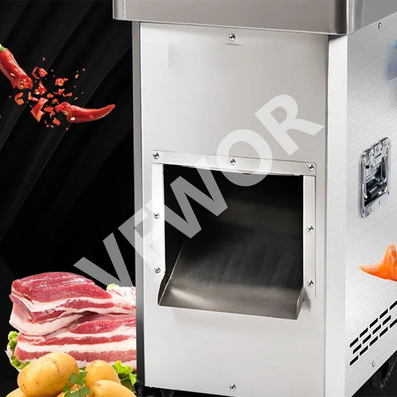  Large Capacity Electric Meat Grinder Stainless Steel Fresh Meat Cutting Machine