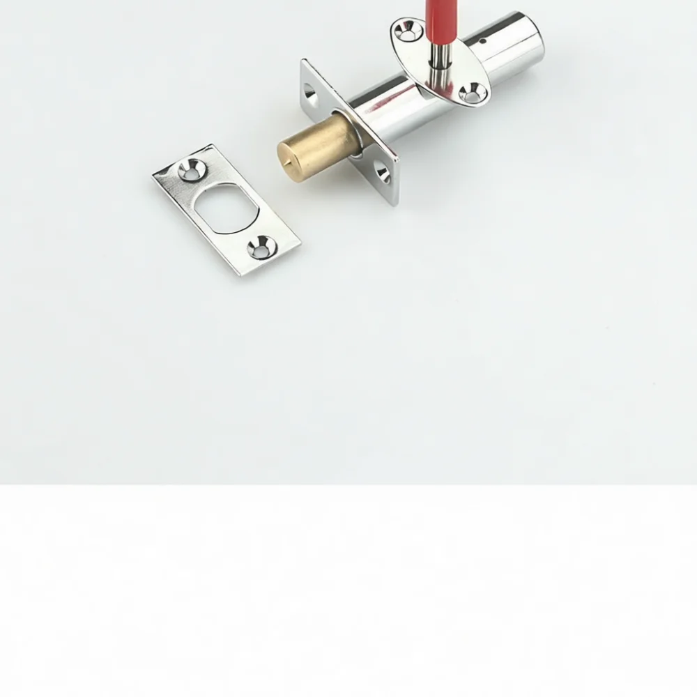 Concealed Maintenance Door Lock Stainless Steel Fire Rated Pipe Well Latch Invisible Access Panel Security Catch Bolt