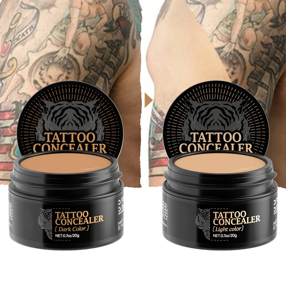 

Waterproof Full Coverage Concealer Water Resistant Smudge-proof Formulas For Various Scars