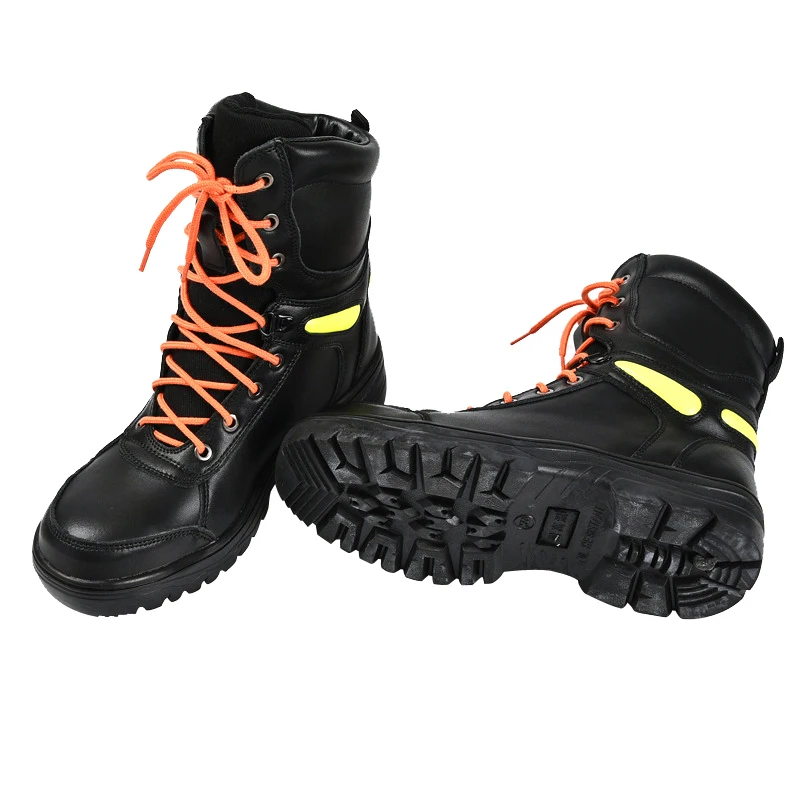 

Mens Work Safety Outdoor Protection Footwear Forest Fireproof shoes