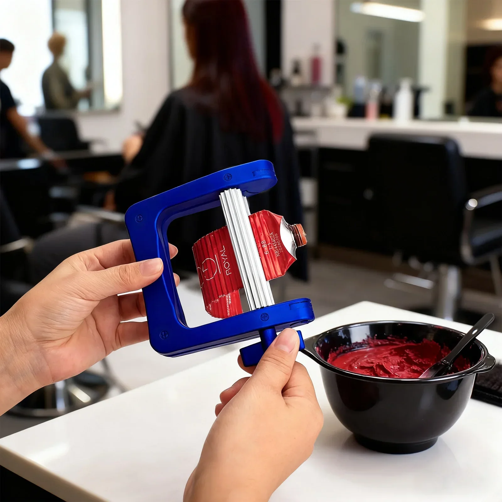 

2 Colors Paint Tube Squeezer Dispenser - Manual Extruder Presser for Toothpaste, Cosmetics & Artist Pigment Tubes,Easy Use Tool