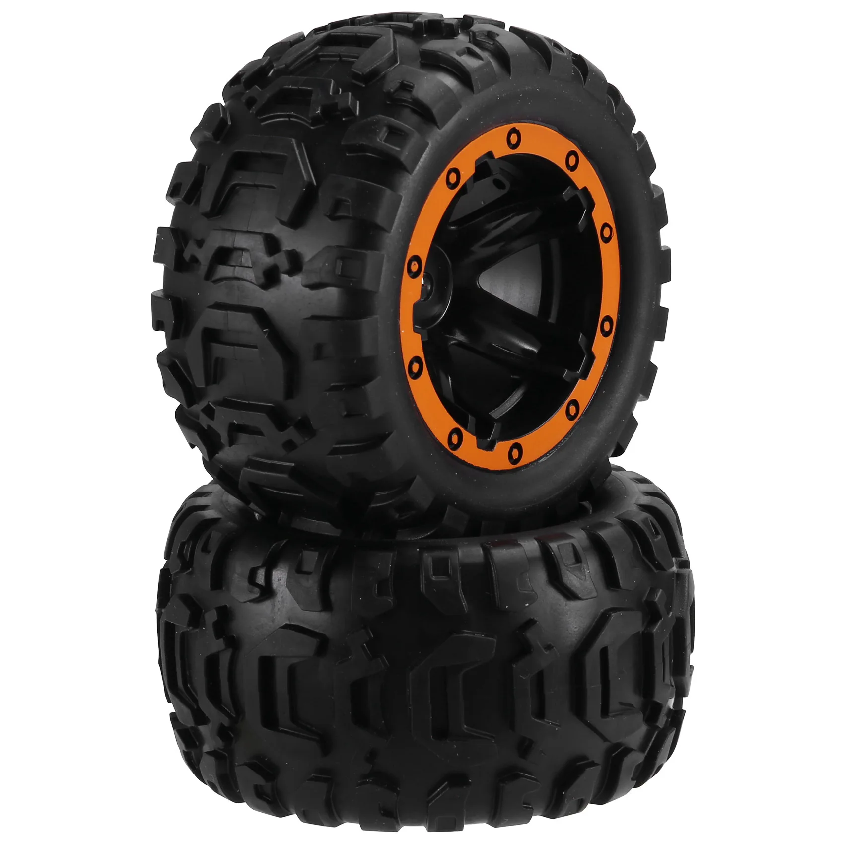 

AEB1-2PCS For HBX 16889A 16889 16890 16890A SG1601 SG1602 RC Car Spare Parts Wheel Complete Tires M16038